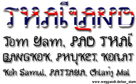 AW_Siam Thai Font